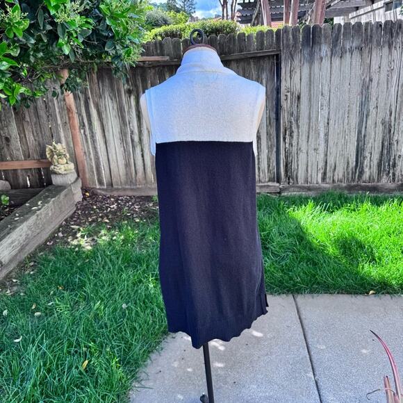 Karen Scott Black & White Duster Cardigan Women's Size Small - Picture 5 of 7